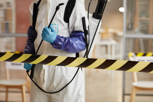 Professional Blood Cleanup technician working in Milton, GA